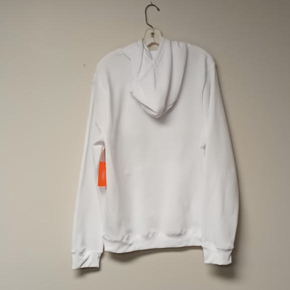 Bushwick Sweatshirt Men's Size XL White Long Sleeve Hoodie Pullover Sweatshirt - Picture 2 of 3